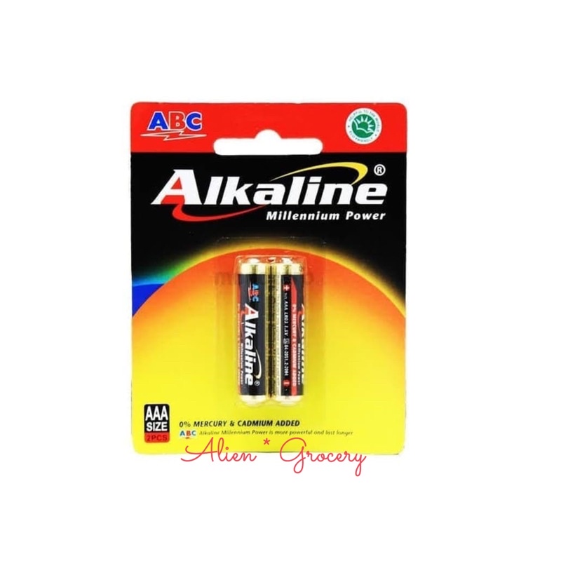 Batu Baterai Batere ABC Alkaline AAA