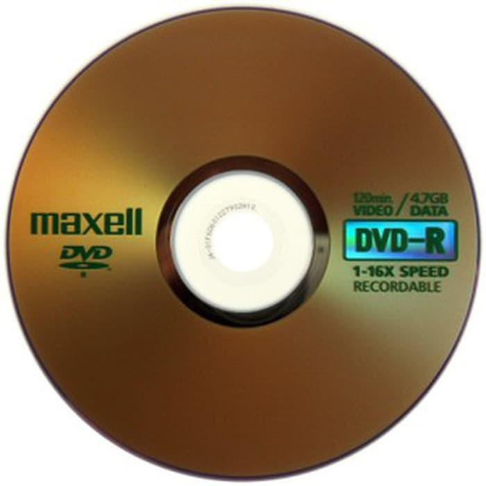 DVD-R MAXELL 4,7GB, DVD KOSONG, DVD/CD ECERAN