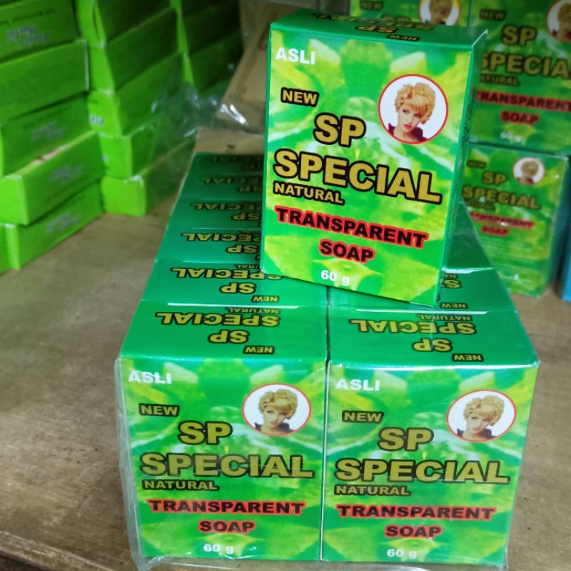 LUSINAN Sabun Batang Transfaran 12 pcs