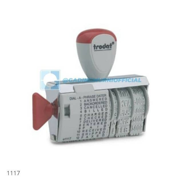 

Stempel Nama dan Tanggal / Stamp Trodat 1117