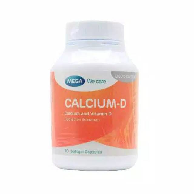 Mega we care calcium D calcium dan vitamin D