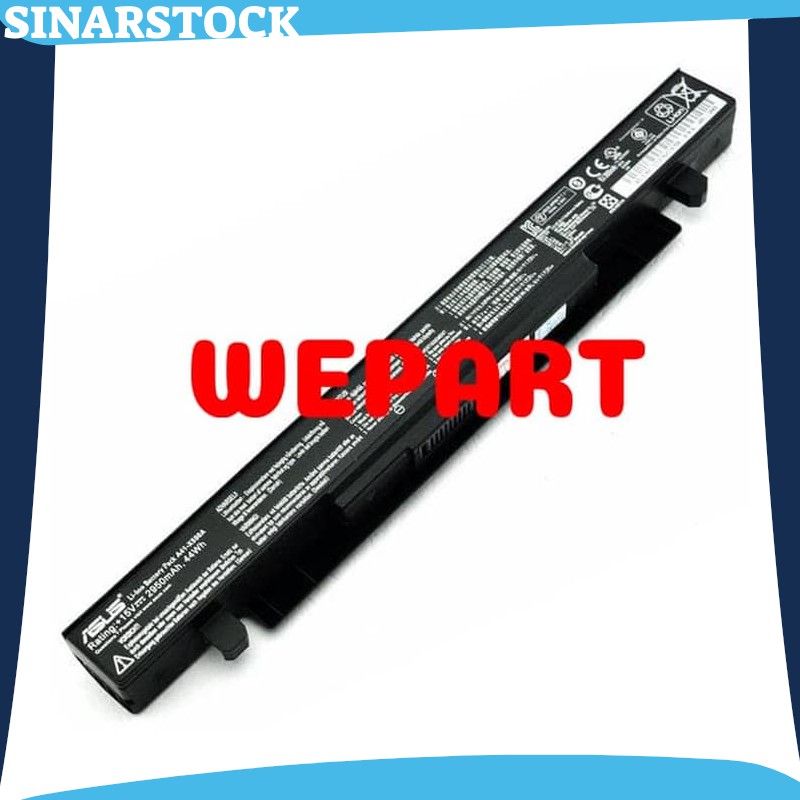 Baterai Batre Original Laptop Asus X550 X550J X550JK X550JX A41-X550A