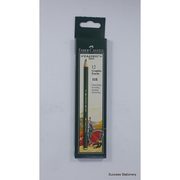 

Dijual Faber Pencil 9000 Hb Per Pak Isi 12 Bergaransi