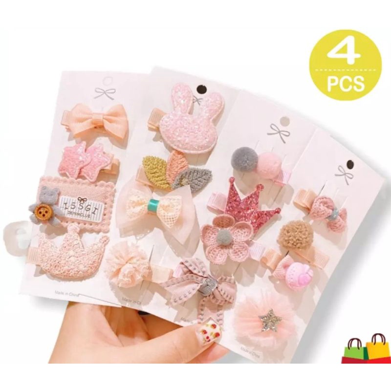 jepit rambut anak import/jepit rambut/pita rambut/jepit rambut set/jepit rambut lucu/jepit rambut ba