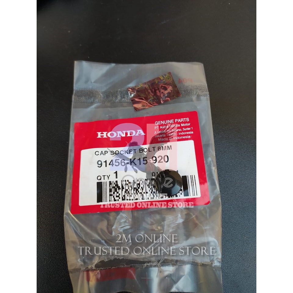 Mdr Cap Socket Bolt 8mm Baut Tutup Raiser CB150R CRF Ori AHM 91456-K15-920
