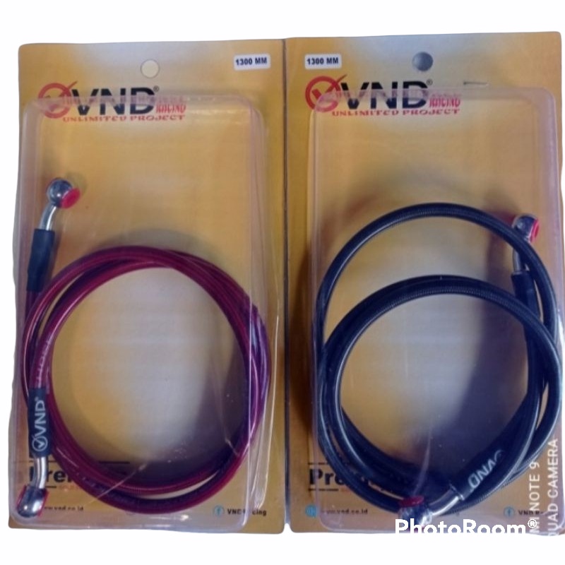 Selang Rem TDR 130 Cm Kabel Rem TDR Depan 130cm KLX 150 D-tracker CRF 150 Dan Motor Lain Nya