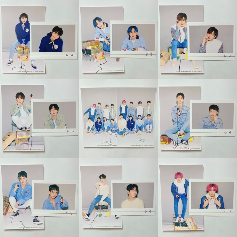 Pentagon Official Fanclub Kit - 3rd Generation Universe Polaroid + Postcard Set