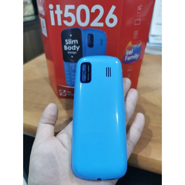 Itel it 5026 dual sim feature phone candy bar baterai kapasitas besar garansi resmi