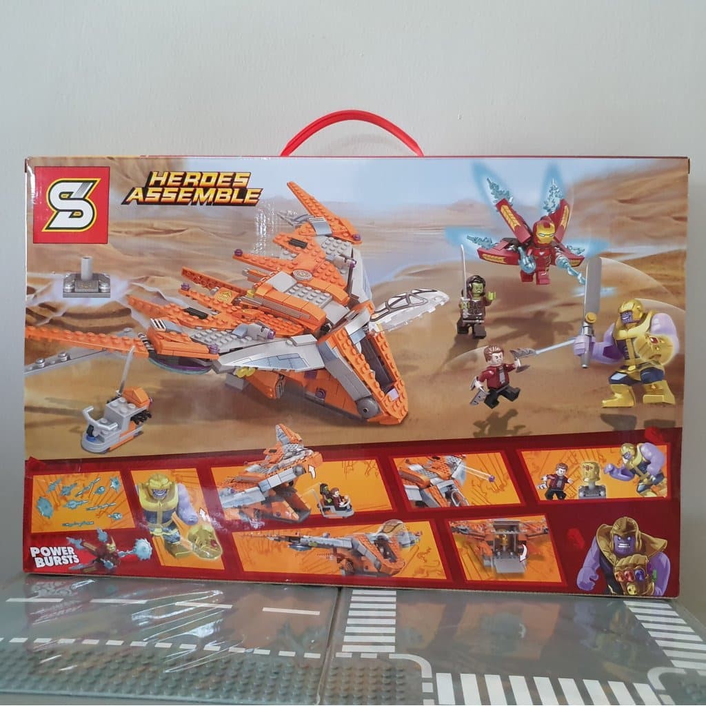 graatis SY 1043 Avengers Infinity War Thanos Ultimate Battle SY1043