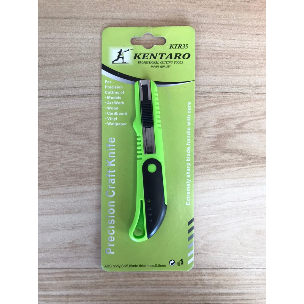 

Art Craft Knife Cutter Kater Multi Fungsi KTR35 Kentaro JAPAN QUALITY