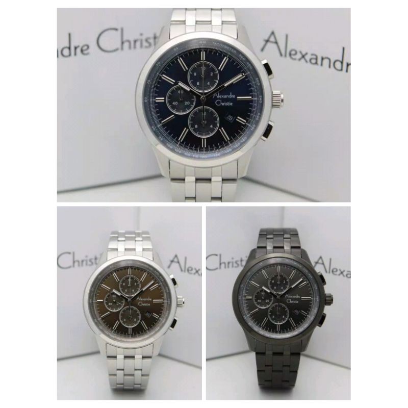 ALEXANDRE CHRISTIE 6557 AC6557 JAM TANGAN PRIA