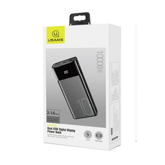 Power Bank 10000 mah usams CD97 With LED