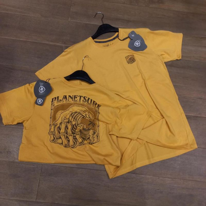 Kaos Planet Surf Skeleton Wave Yellow Original