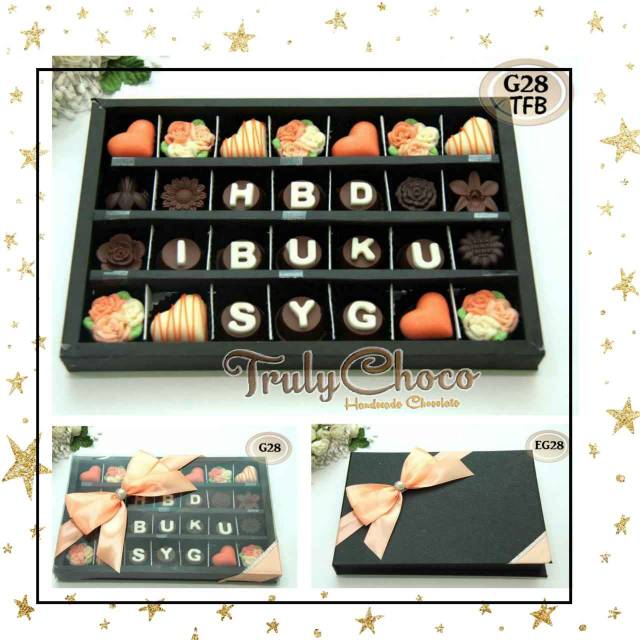 

Kado ulang tahun coklat trulychoco special untuk ibu