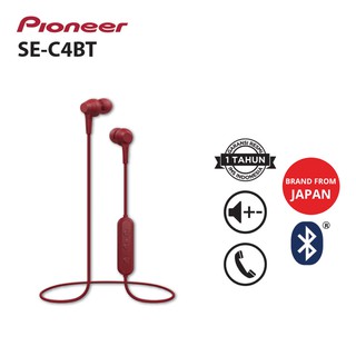 Pioneer Earphone Bluetooth Se C4bt Shopee Indonesia