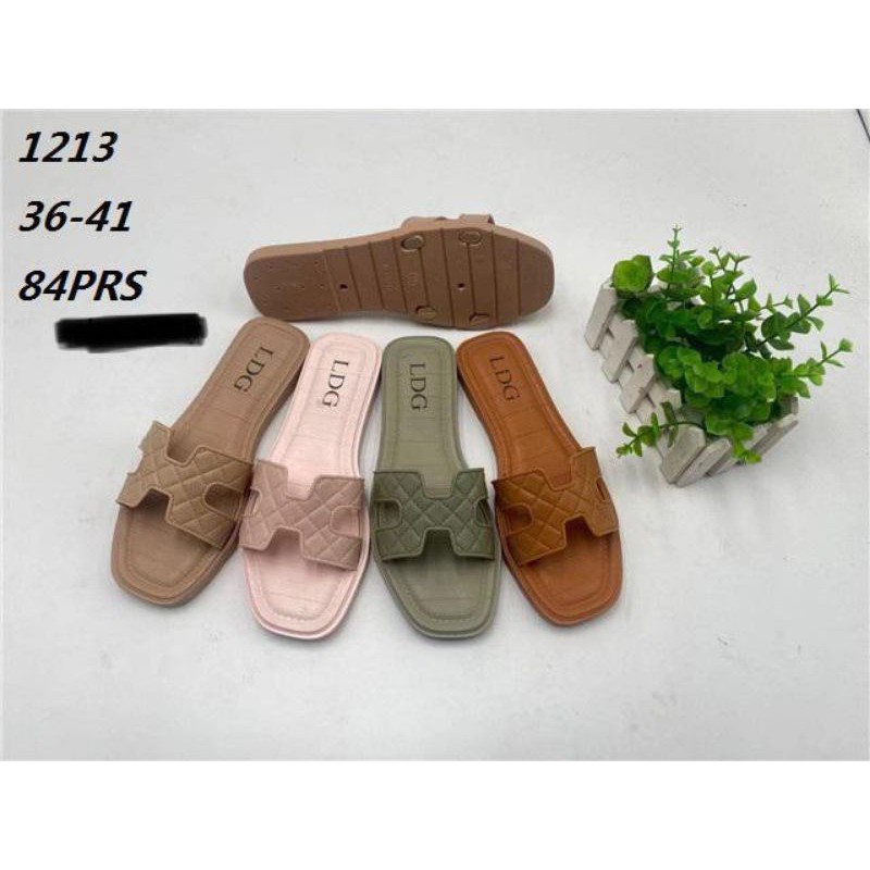 Jelly import LDG slop simple sandal jelly import