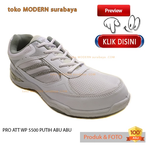 Sepatu pria olahraga sneakers kets tali PRO ATT WP 5500