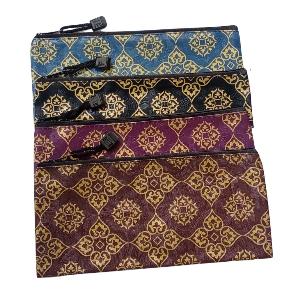 

TEMPAT PENSIL KAIN MOTIF / KAIN / TEMPAT MAKE UP DCB-42 BILL