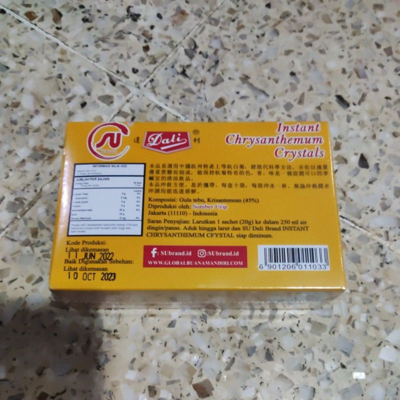 Chrysantemum Tea Instant Dali