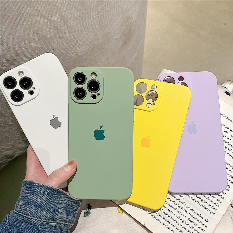 Soft Case Silikon Tahan Banting Untuk IPhone 13 12 11 Pro Max X XS XR 7 8 Plus SE 2020