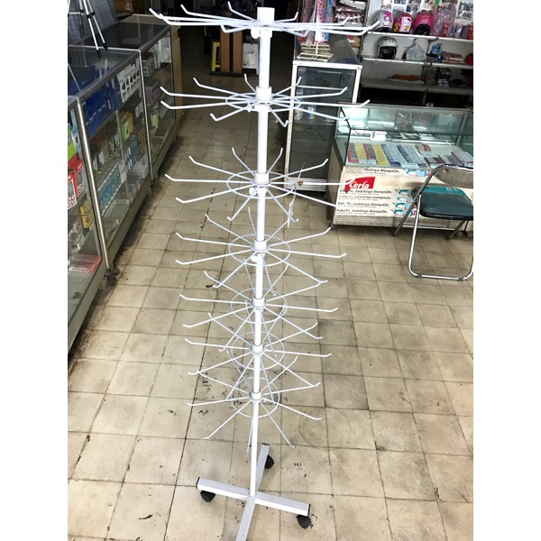 Ram Pajangan Putar 7 susun bahan besi / Gantungan Display Aksesoris