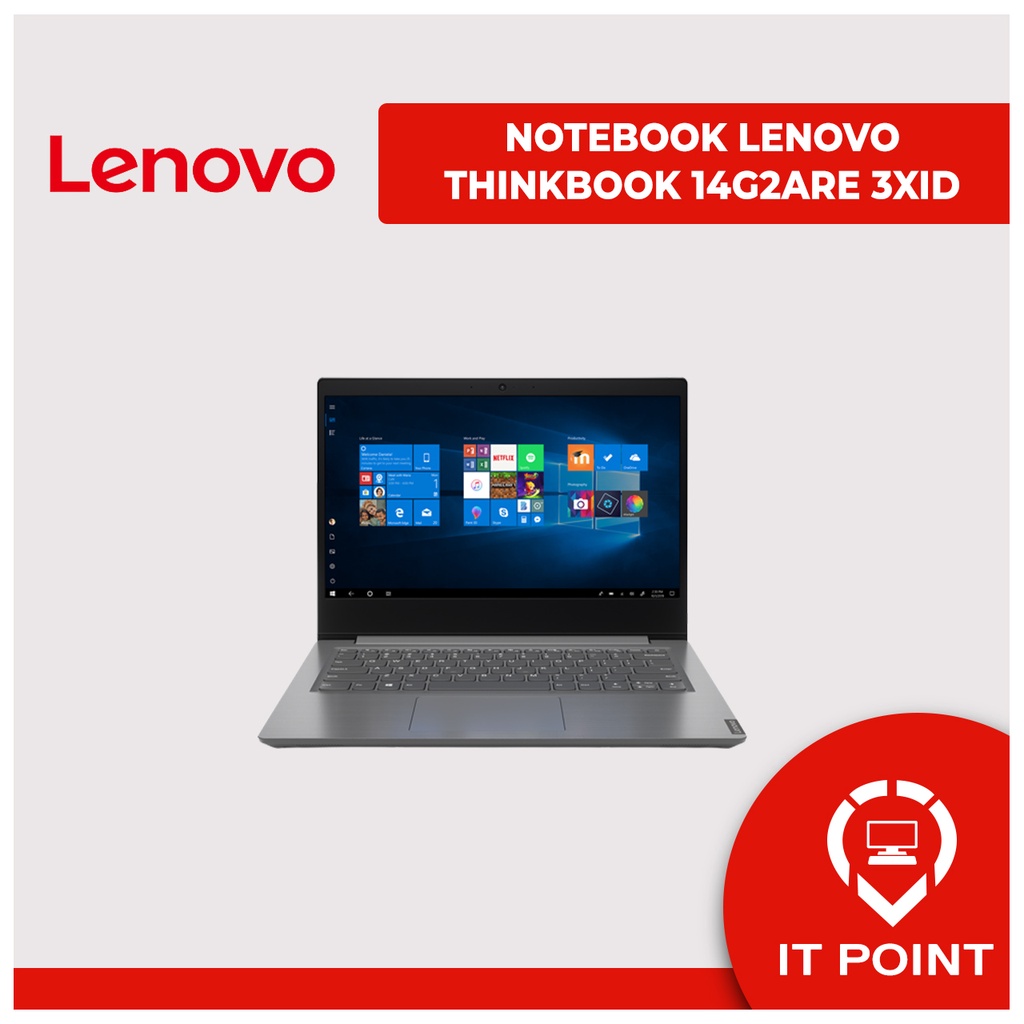 THINKBOOK 14 G2ARE RYZEN 3-4300U 4GB 256SSD INTEGRATED AMD GRAPHICS WINDOWS 10 OHS19 14" GREY
