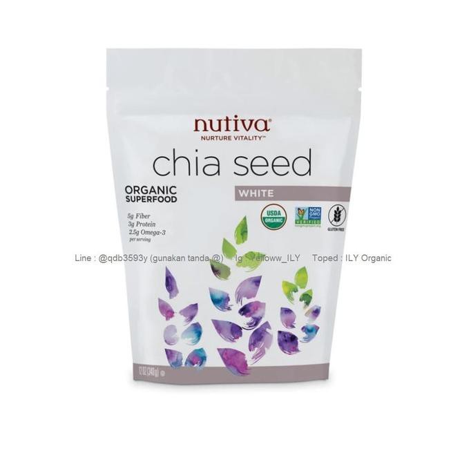 

Nutiva Organic White Chia Seed 340Gr Marinaaa1010Shop