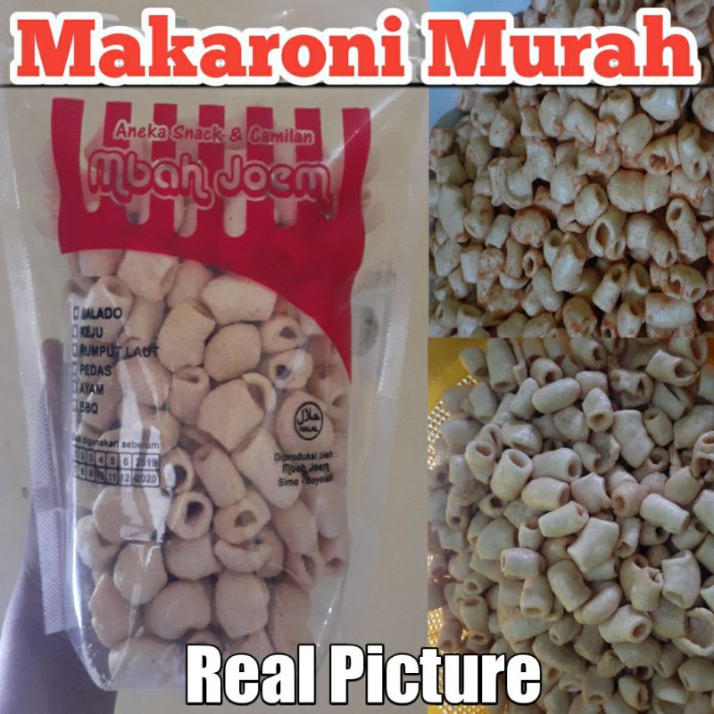 

Makaroni Besar 150 gram mbah Joem asli Solo