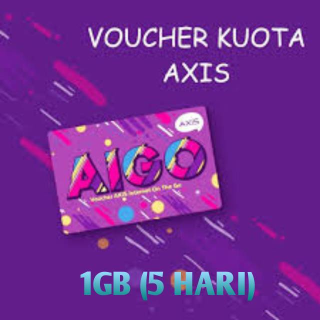 [TERMURAH]PAKET DATA INTERNET AXIS 1GB