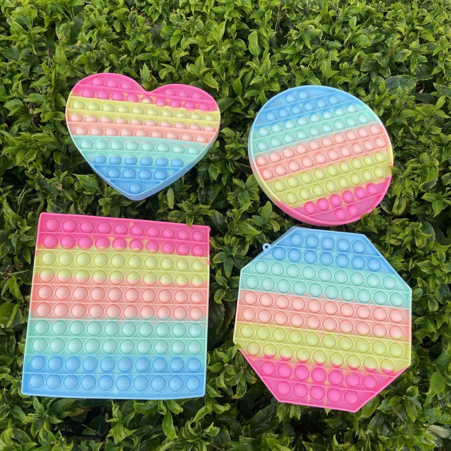 Pop It Fidget Jumbo Mainan Edukasi Viral Murah Kado Anak Popits toys HARGA GROSIR