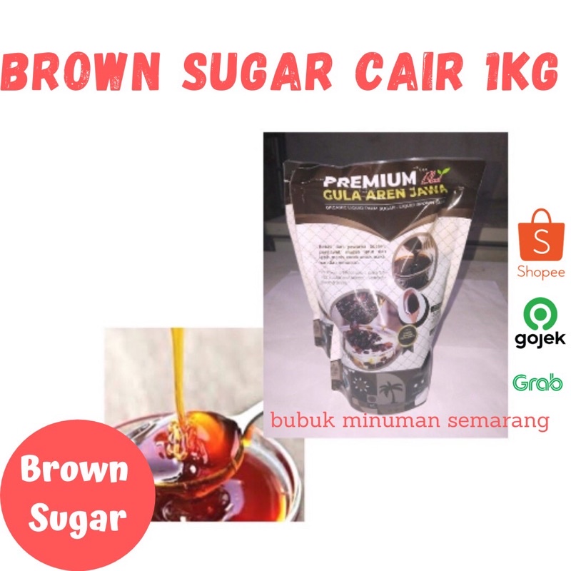 

Brown Sugar Cair Gula Merah Cair Gula Aren Cair Murah 1000ml 1 kg