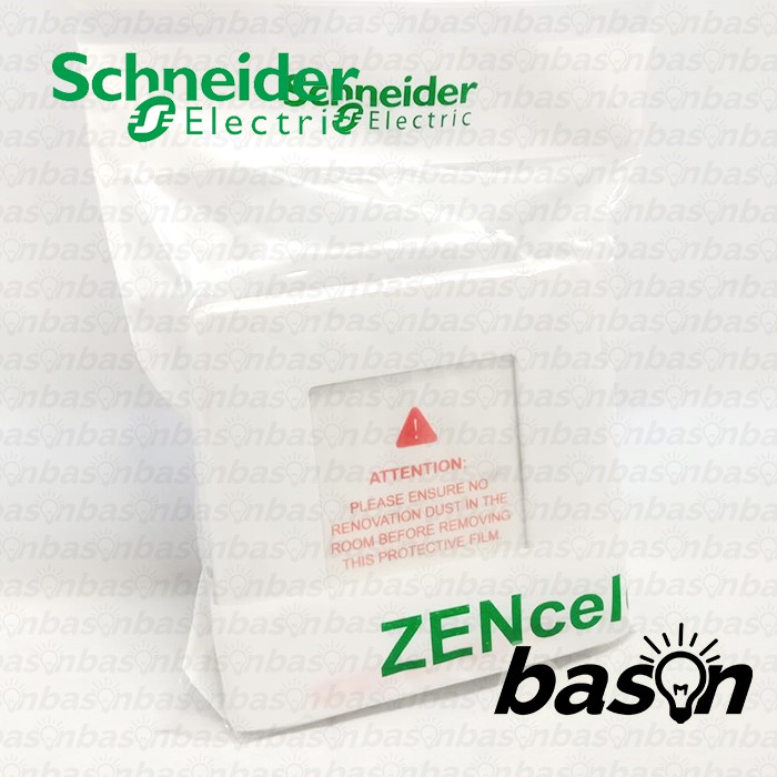 SCHNEIDER ZENcelo 1 Gang 1 Way - Saklar 1 Tombol 1 Arah - Full Flat Switch - Saklar Datar