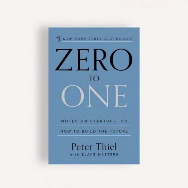 

ZERO TO ONE bahasa inggris