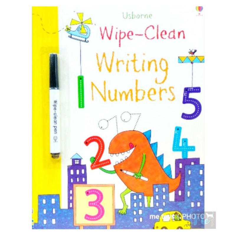 

Usborne - Wipe and Clean Series ( termasuk 1 Spidol Board Marker )