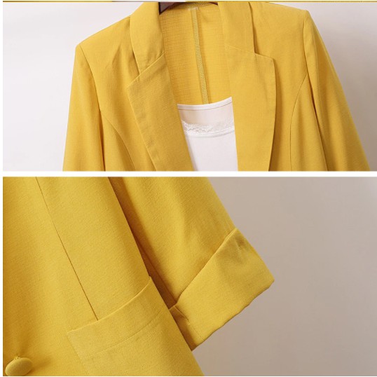 Outer Blazer Basic Atasan Kerja Wanita DE