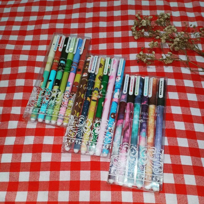

Pulpen Karakter 1 Set Isi 6 - Superhero/Galaxy/Line