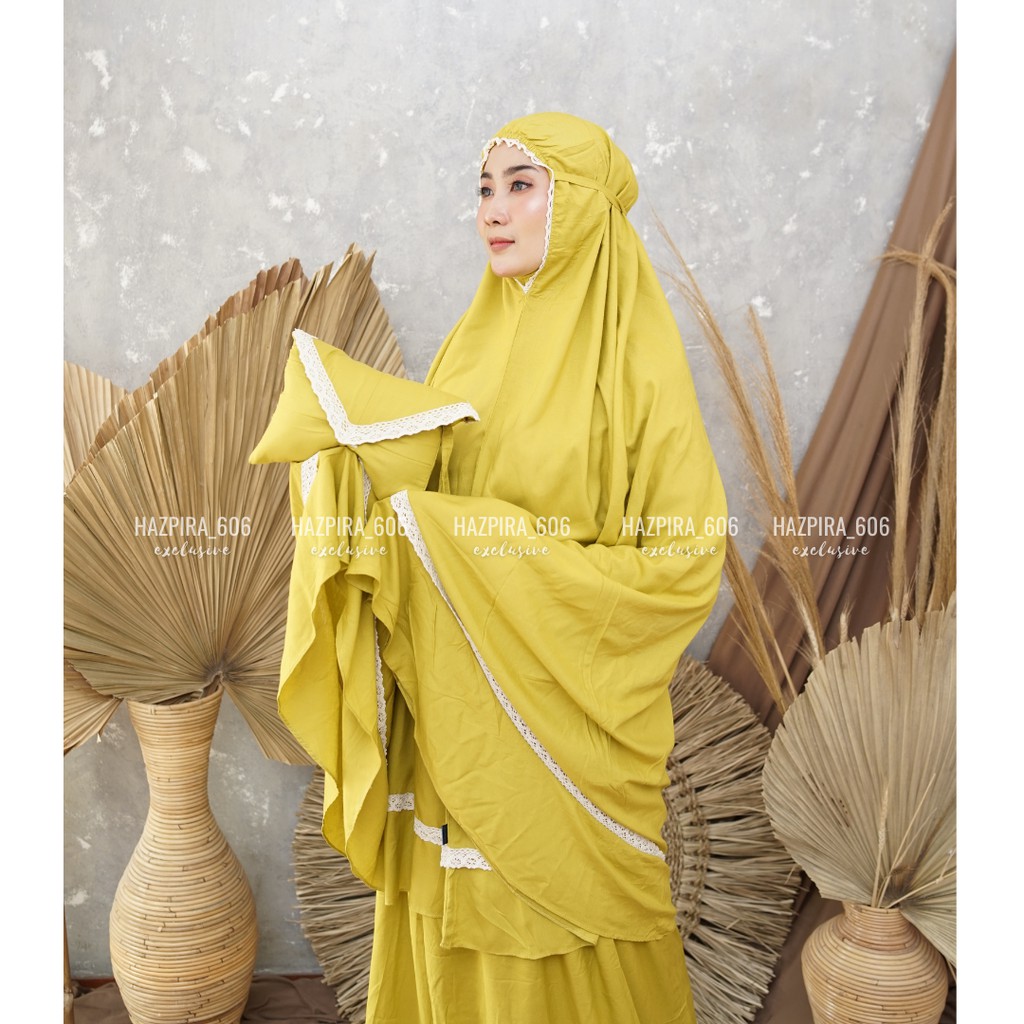 MUKENA DEWASA TRAVELING RAYON RENDA JUMBO