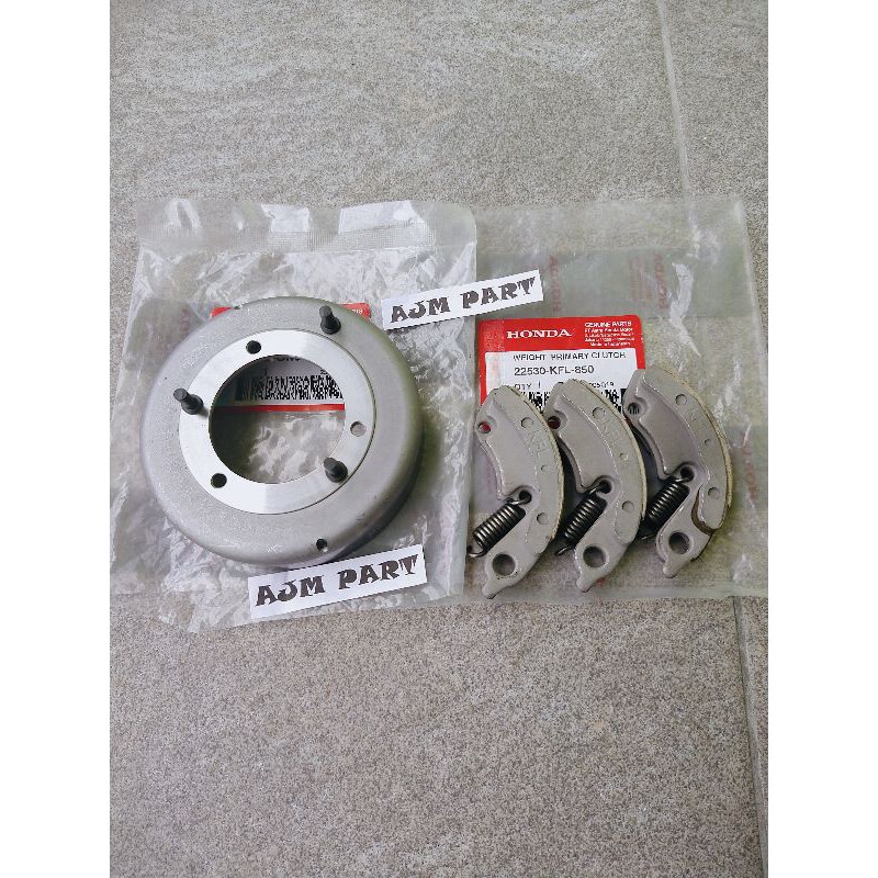 Kampas Ganda Plus Mangkok Supra fit Supra Fit new Lagenda Revo 100cc