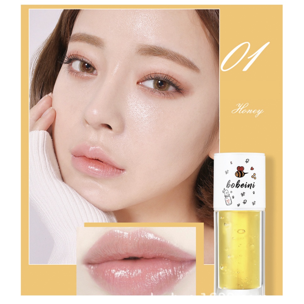 BOBEINI Honey Mikk Peach Oolong Lipbalm Lips Moisturizing Lip Gloss XX013