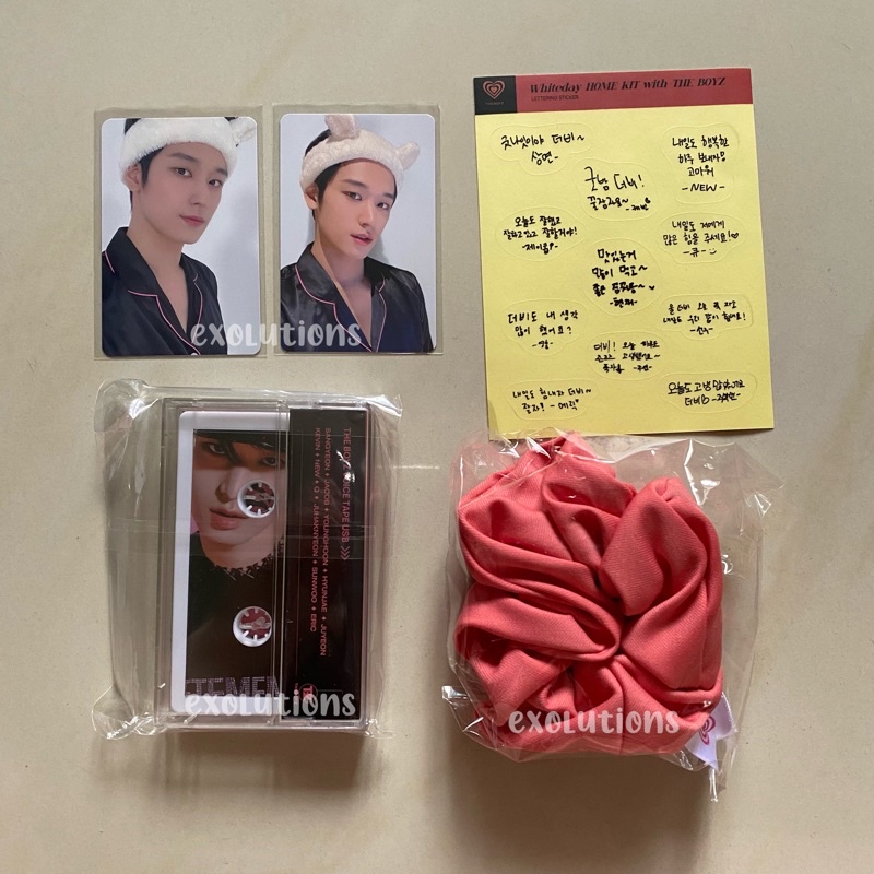 The Boyz Juyeon Home Kit Official Photocard [BACA DESC‼️] PC Shushu USB Tape Homekit Headband Pajama