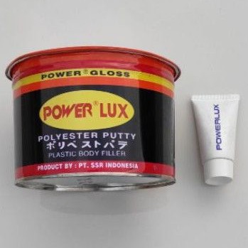 Dempul Plastik POWER LUX 1 kg danhardener / resin