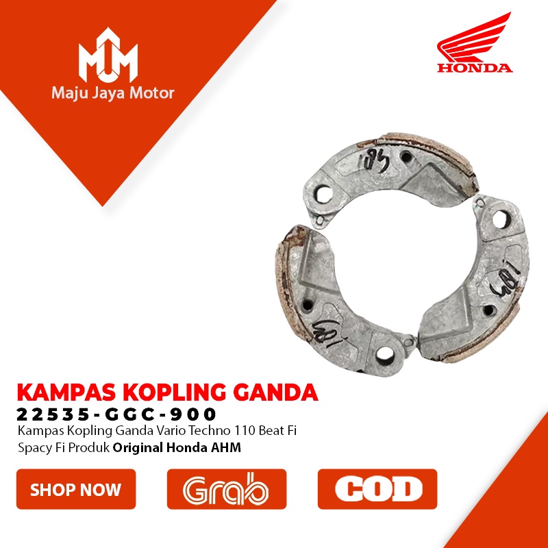 Kampas kopling ganda GCC  vario techno 110   beat fi   spacy fi original AHM