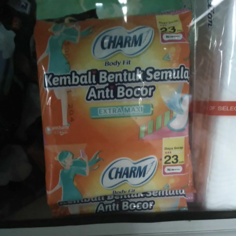 Charm Pembalut renteng