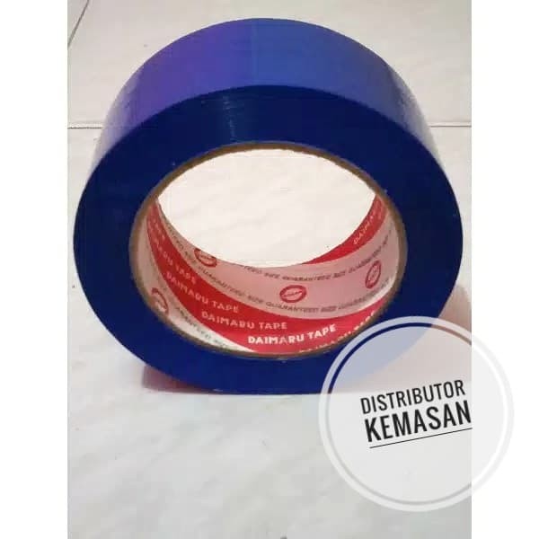 

SELOTIP / ISOLASI / LAKBAN DAIMARU WARNA BIRU OPP PLASTIK 100 METER