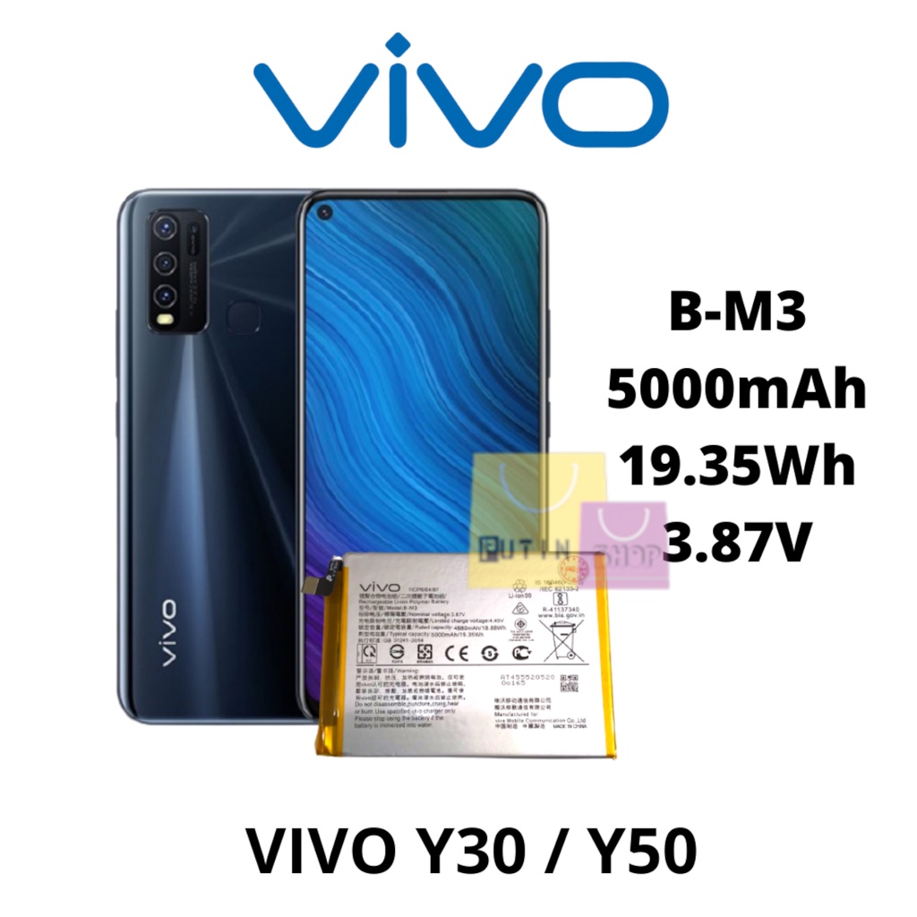 (P) BATRE BATTERY VIVO B-M3 VIVO Y30 Y50 - BATTERY