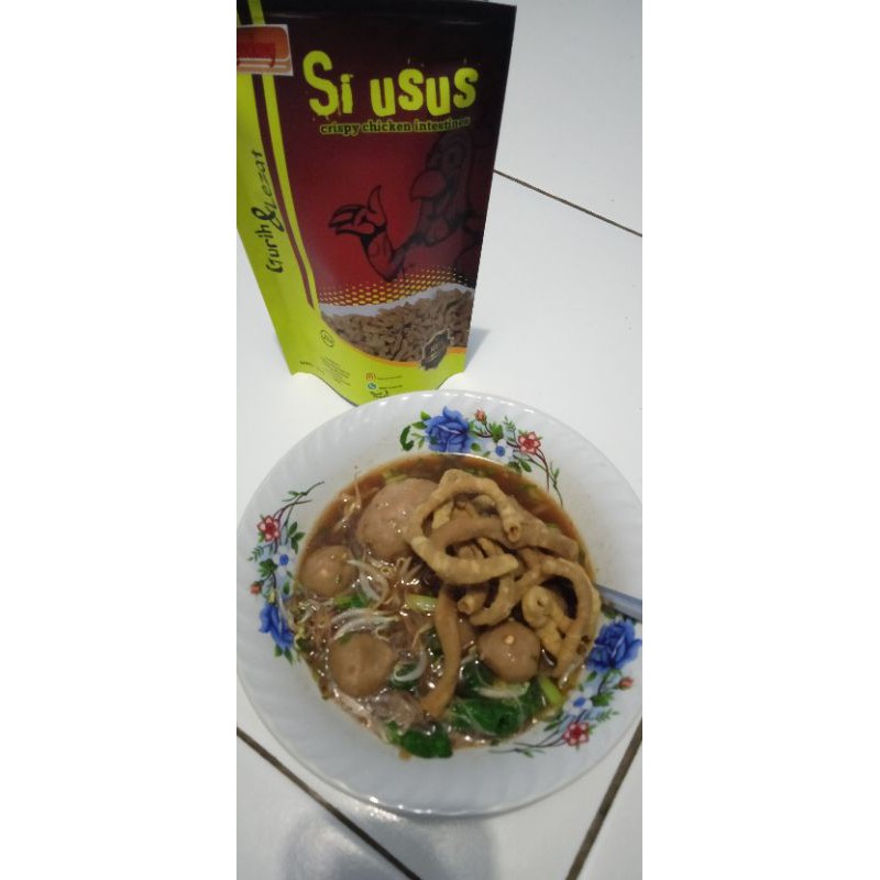 

Si usus keripik usus cemilan / snack / Rasa ORIGINAL