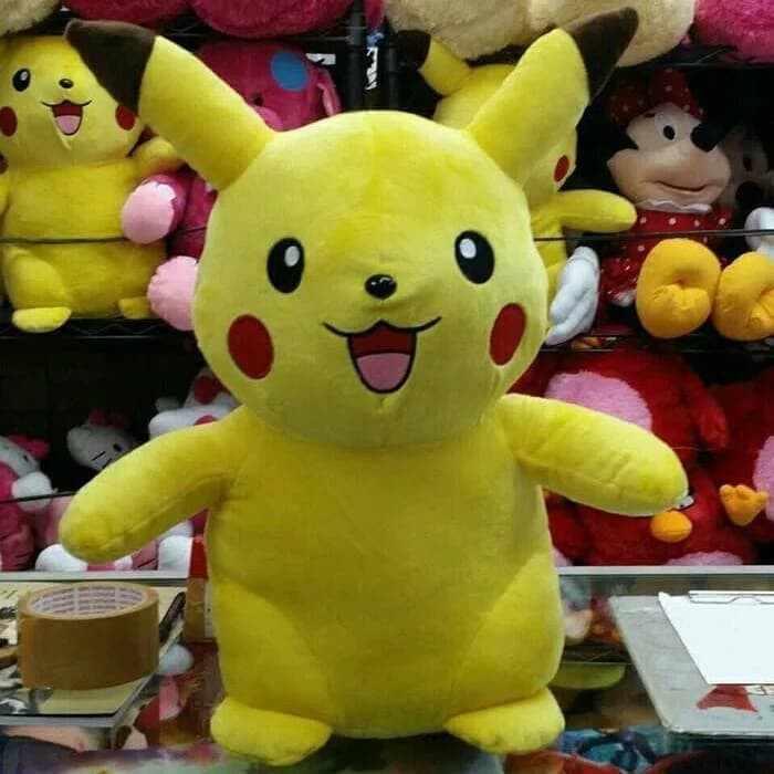 barokah ukuran besar boneka pokemon go pikachu besar