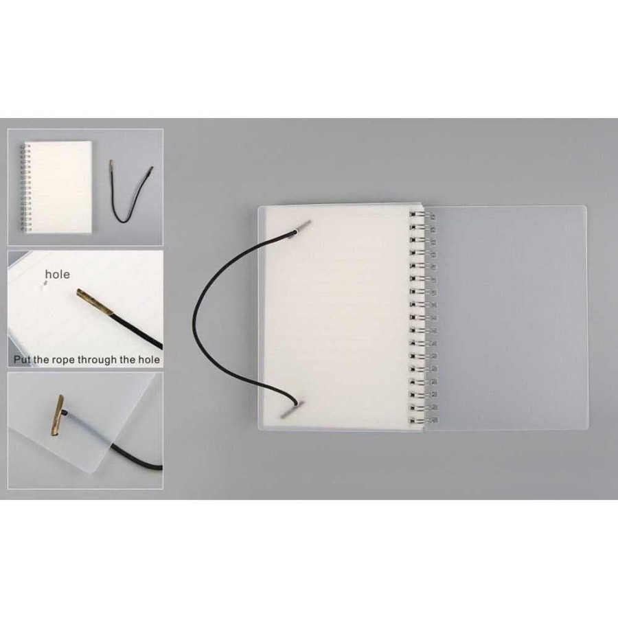 Buku Tulis Catatan Pocket Binder Notebook Agenda Planer Polos A6 A5