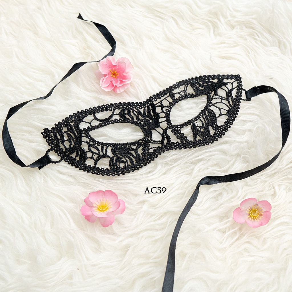 [NEW PODUCT] ASESORIS TOPENG SEKSI PARTY MASK PREMIUM HITAM AC59