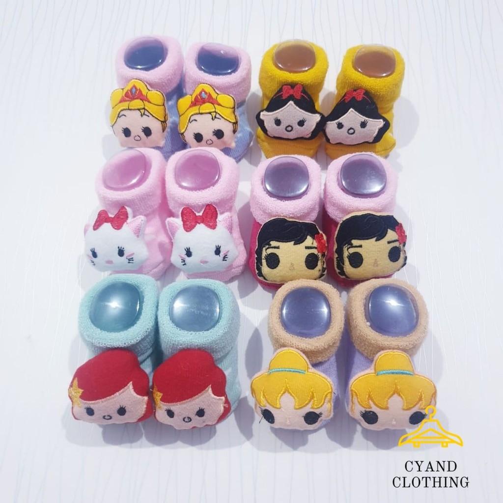 cyand clothing - kaos kaki bayi boneka lucu lucu bahan bagus tebal